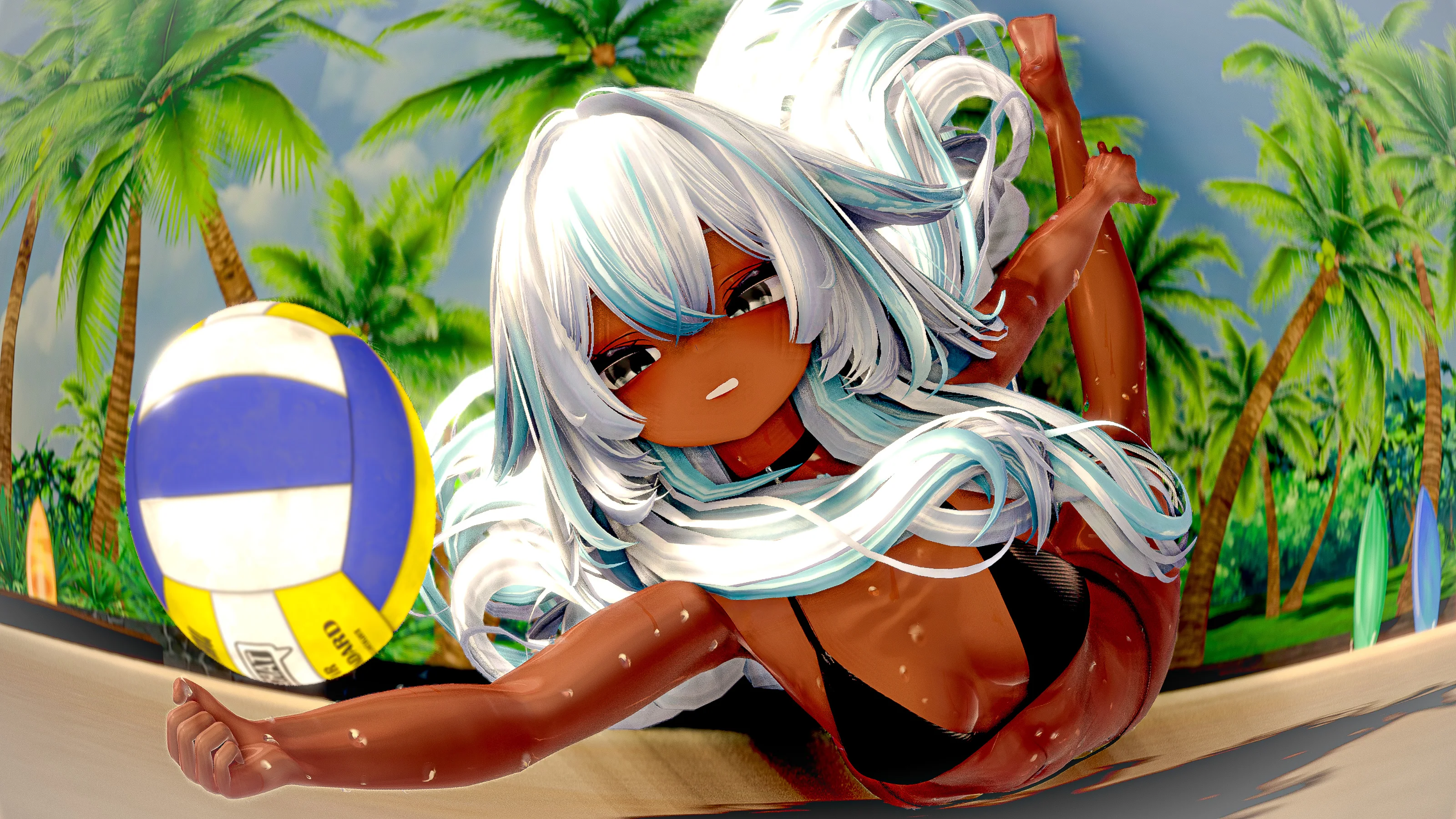『砂浜のエース』の応募画像