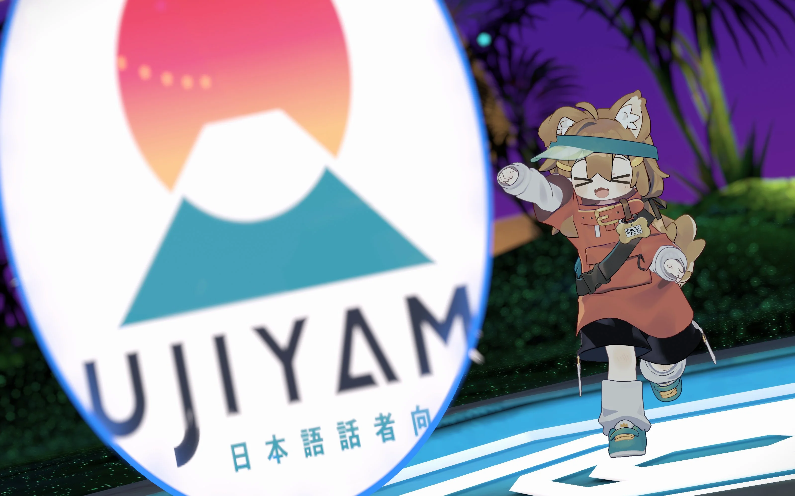 「Go to VRChat!!!」の応募画像