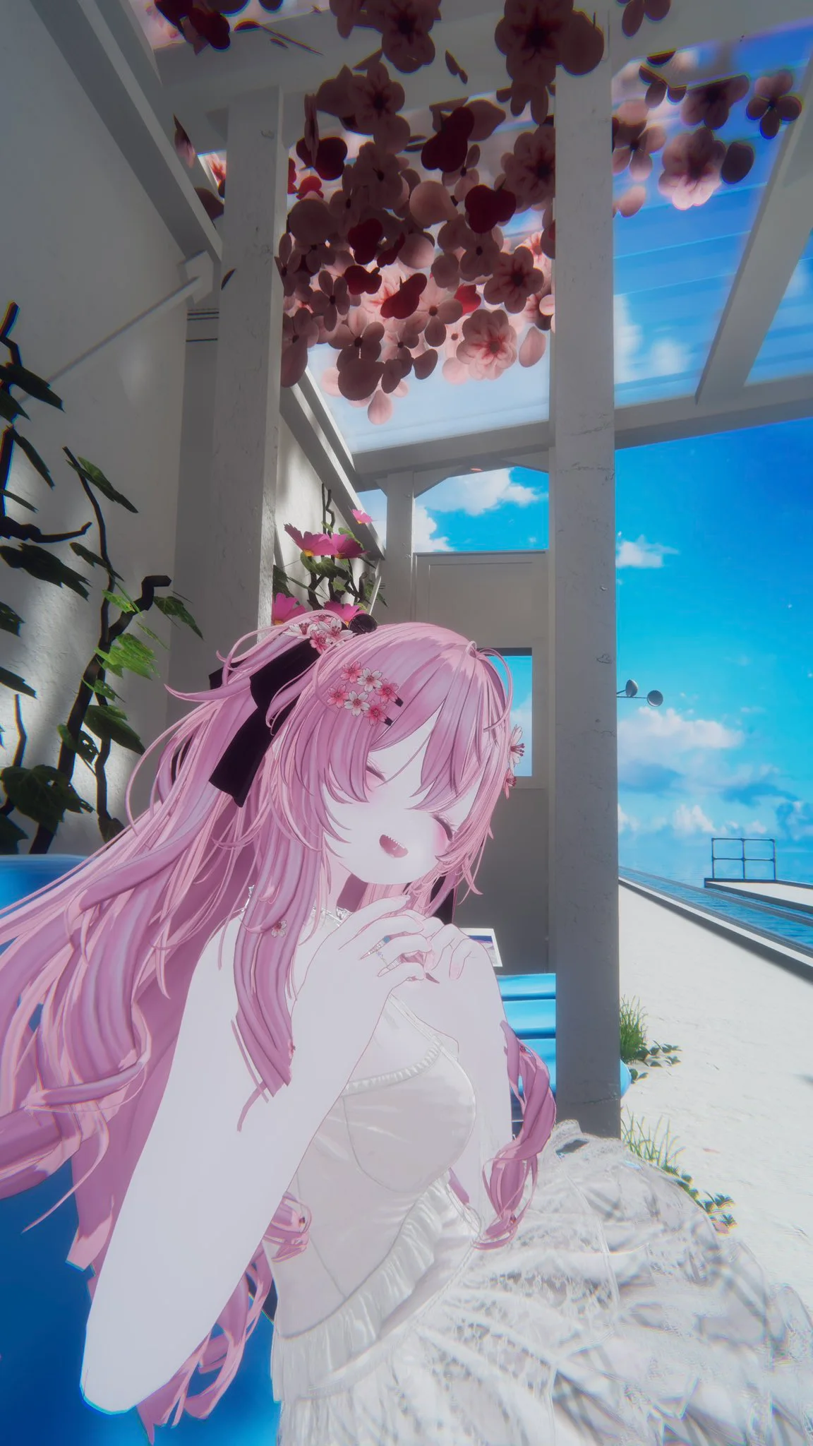 終着点と微笑む私の応募画像