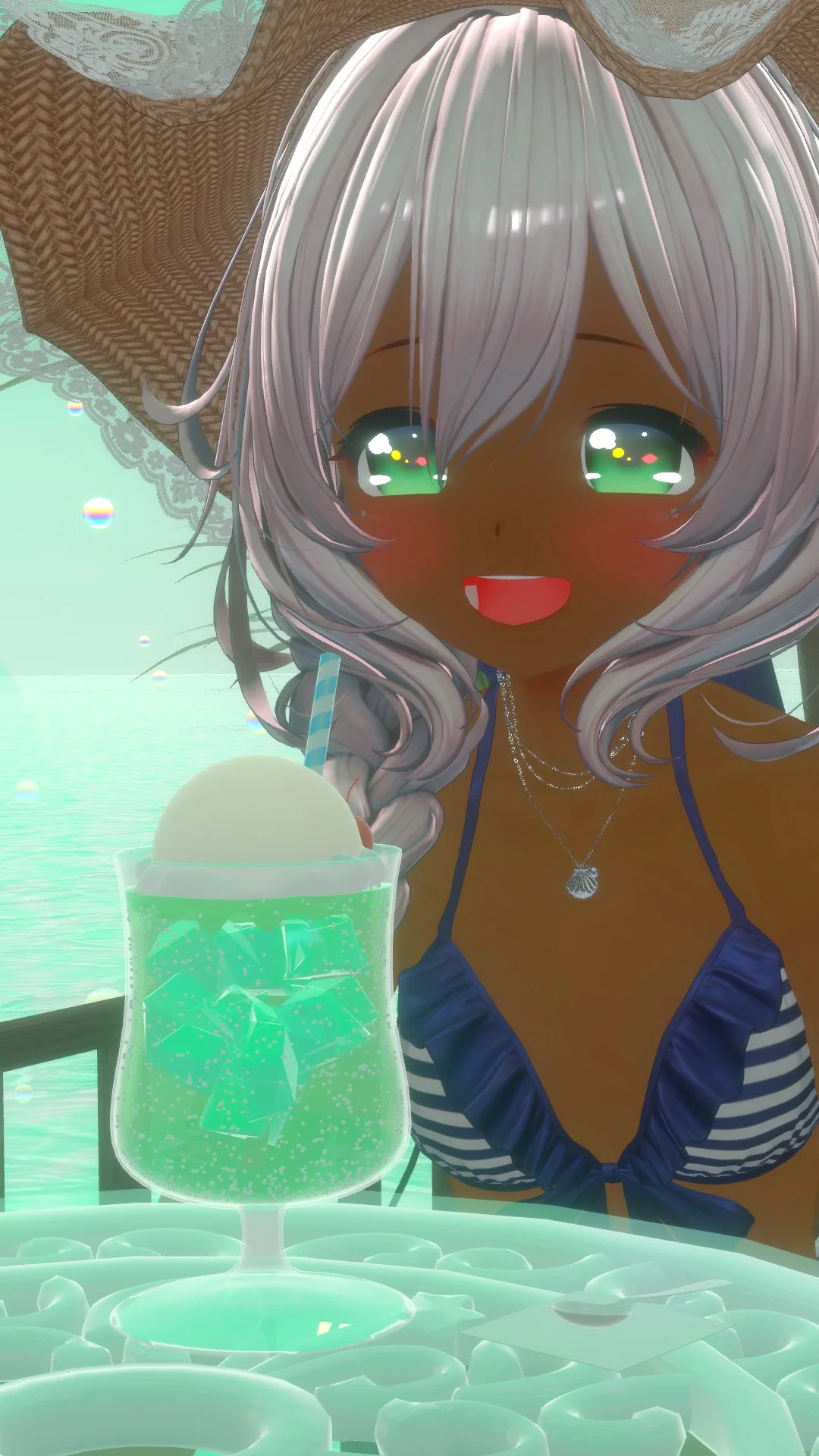 大好きな君とクリームソーダみたいな夏をーの応募画像