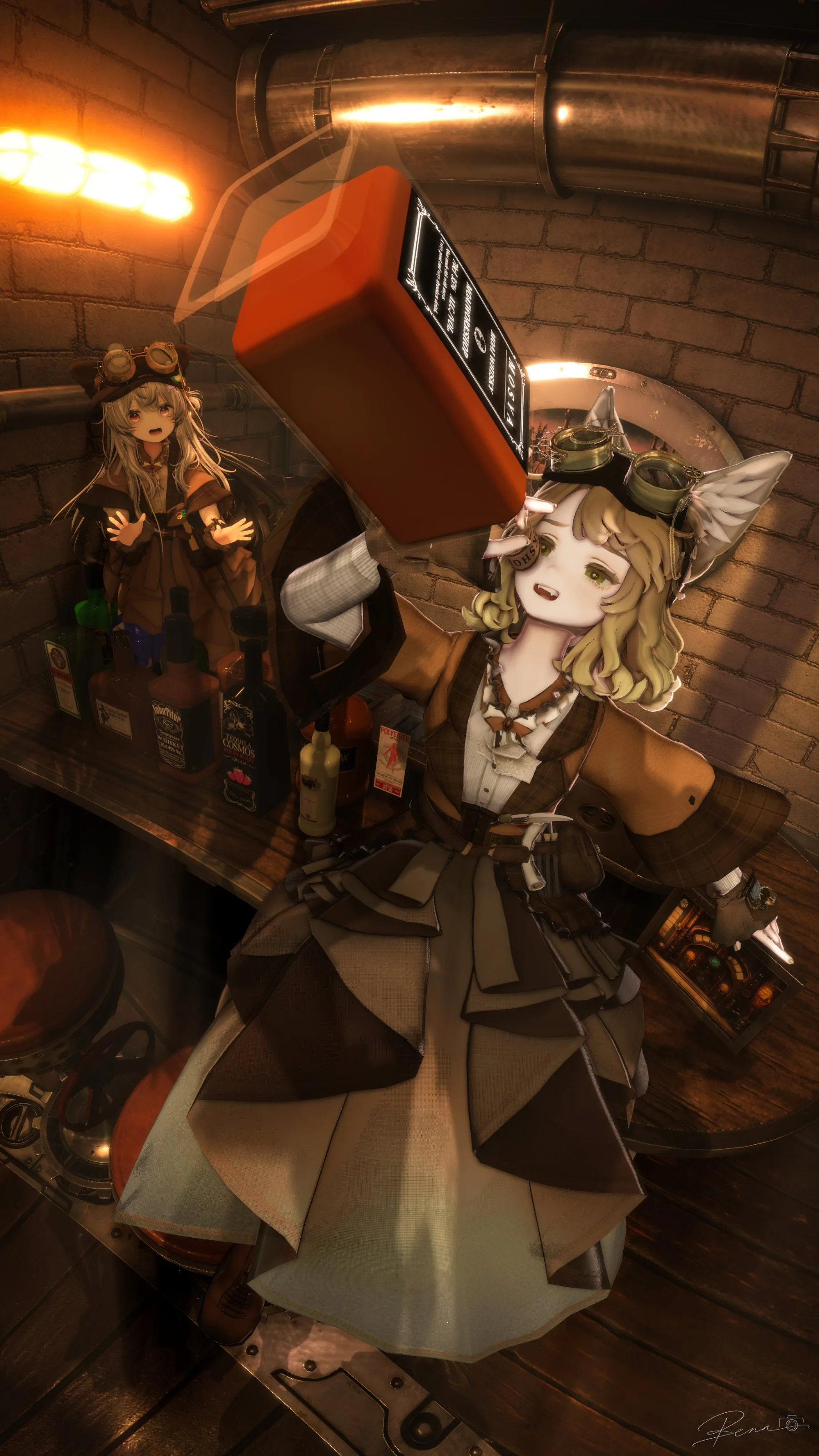 【 The Aether Journal 】 ❖  Interlude  ❖　 Log:001　　　　 宿へ着いた。 どうやら彼女は、再会を祝うつもりらしい。の応募画像