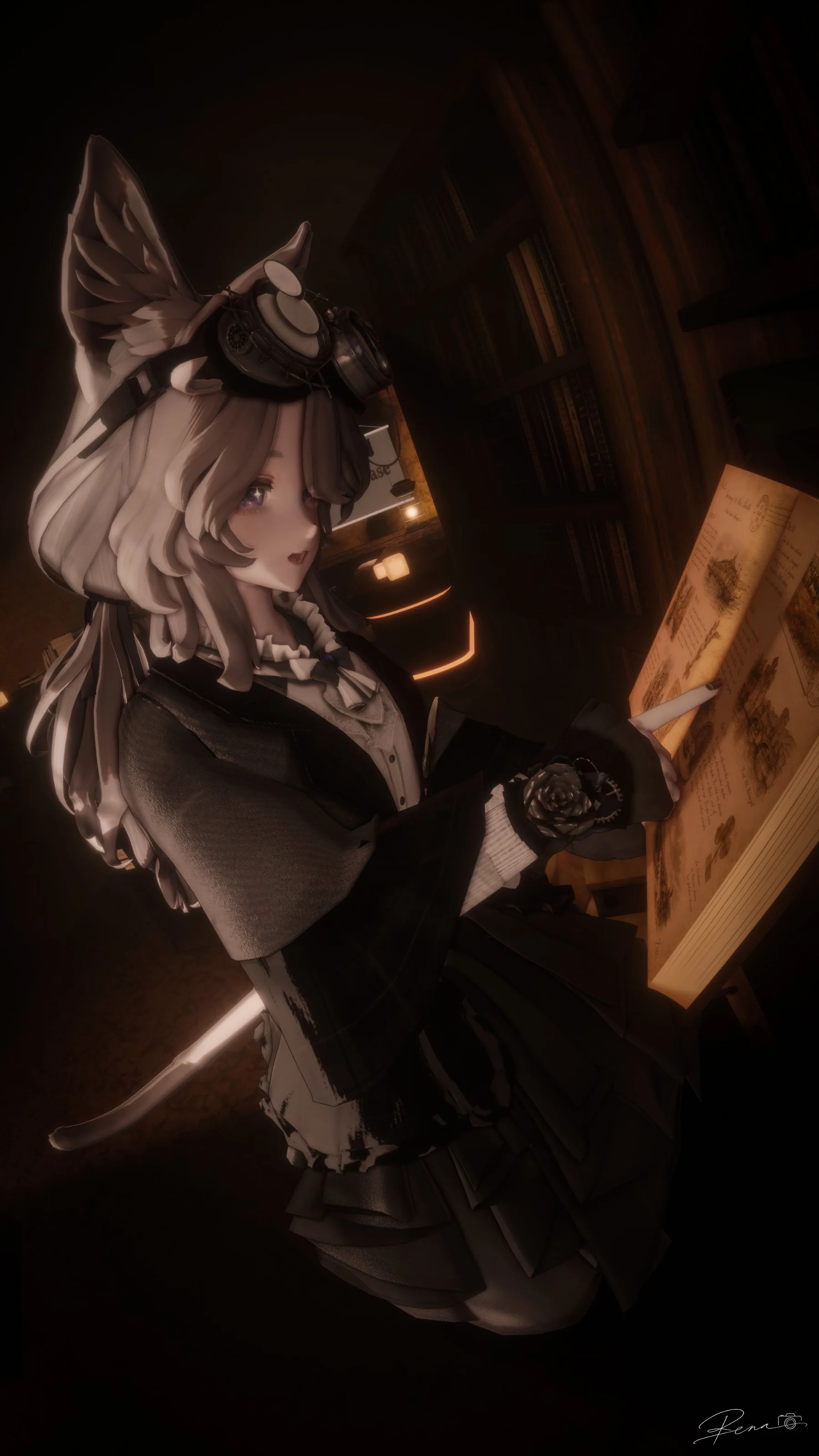 【 The Aether Journal 】 Entry:002 そこには見たこともない景色の数々が記されていた。の応募画像