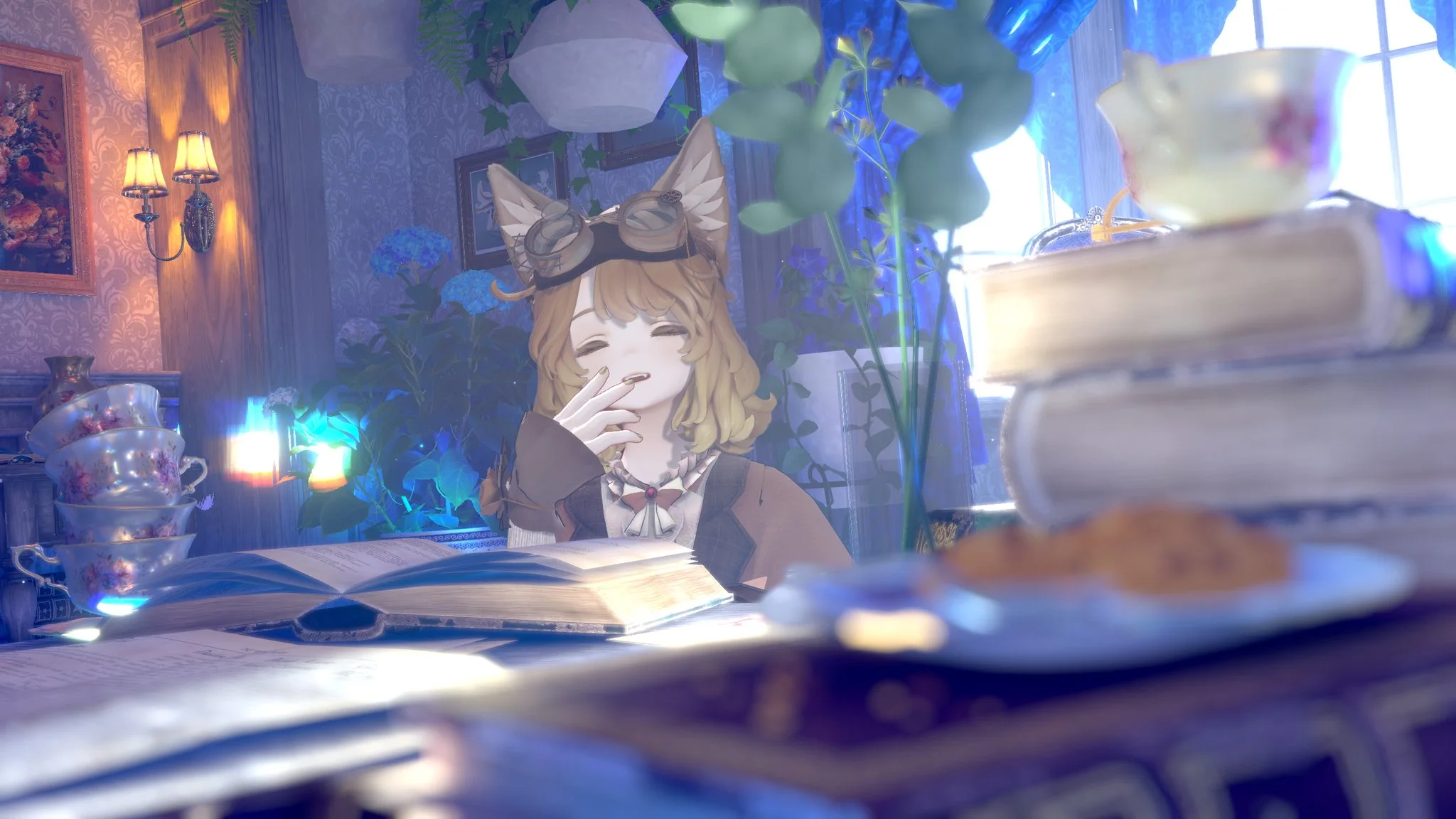 【茶目っ気のある朝】の応募画像